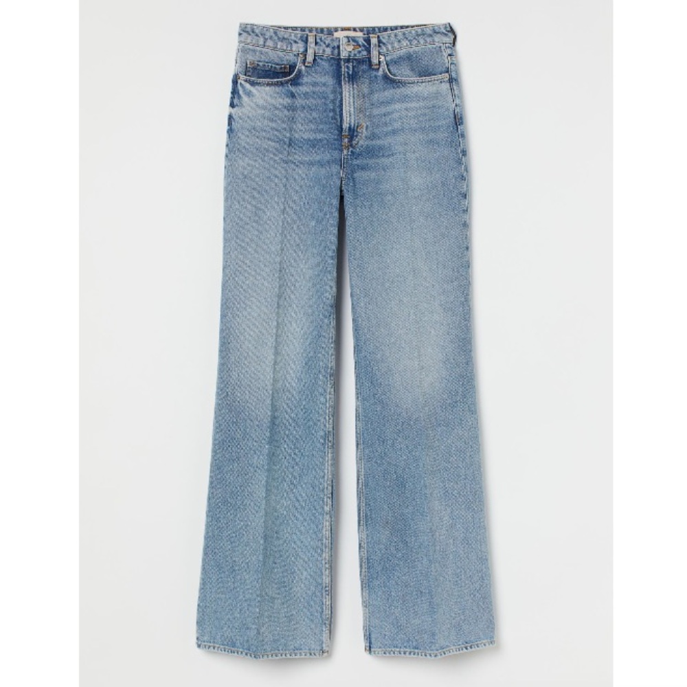 High waisted flare jeans